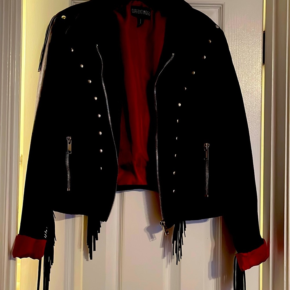 Stylish fringe jacket